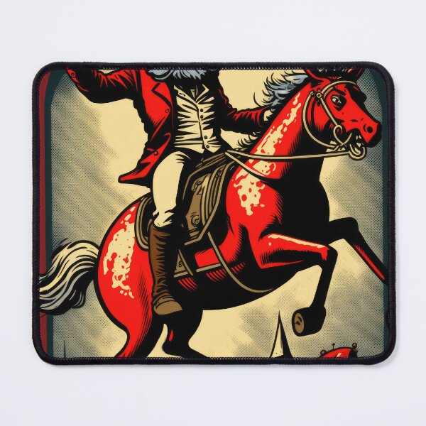 Item preview, Marx on a horse designed and sold by NISATO-ART.