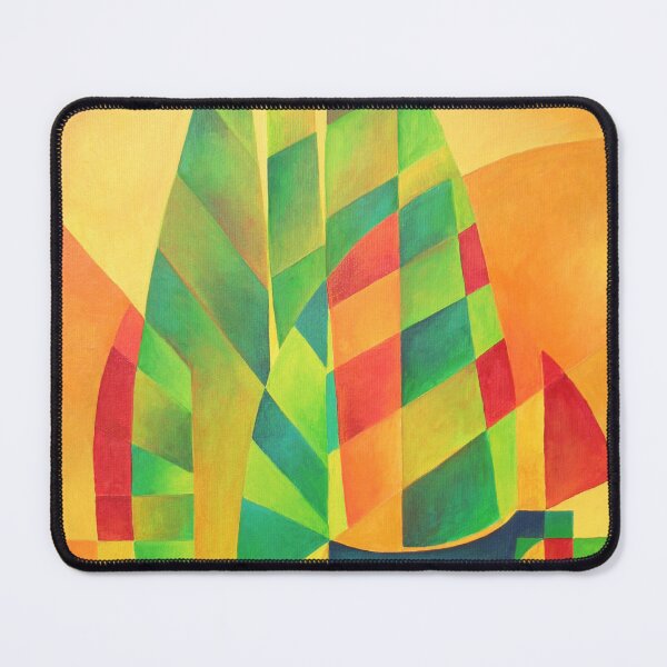 Item preview, Chinese Junks, Sunset, Sails and Shadows Bold Cubism designed and sold by taiche.