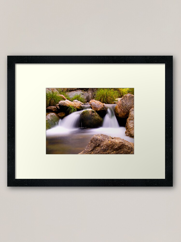 Alternate view of Waterfall 8 Framed Art Print