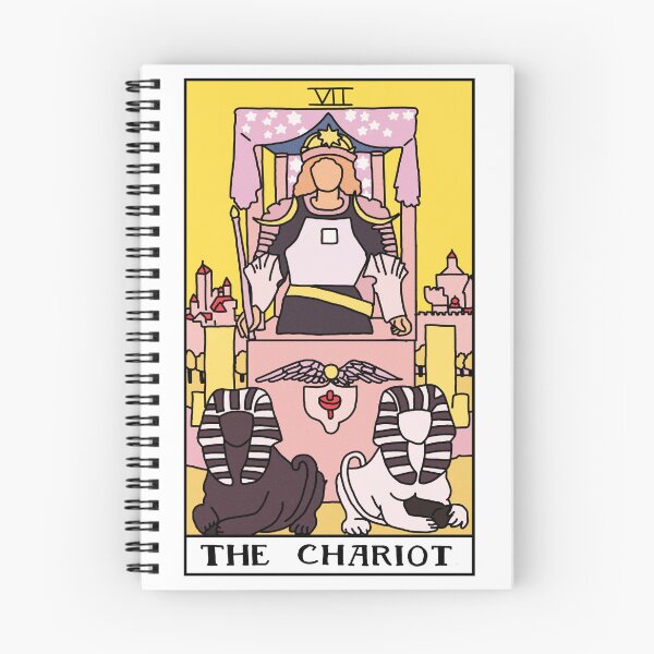 Item preview, The Chariot Tarot Card designed and sold by RubyGoesBananas.