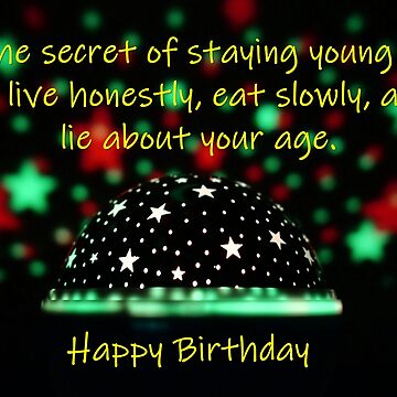 Artwork thumbnail, Happy Birthday - Secret of staying young by santoshputhran