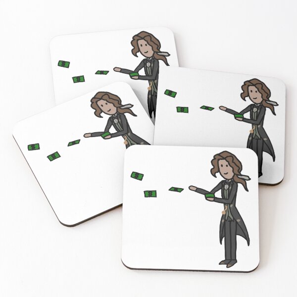 Item preview, D. M. Tirar dinero de dibujos animados designed and sold by GagimasArt.