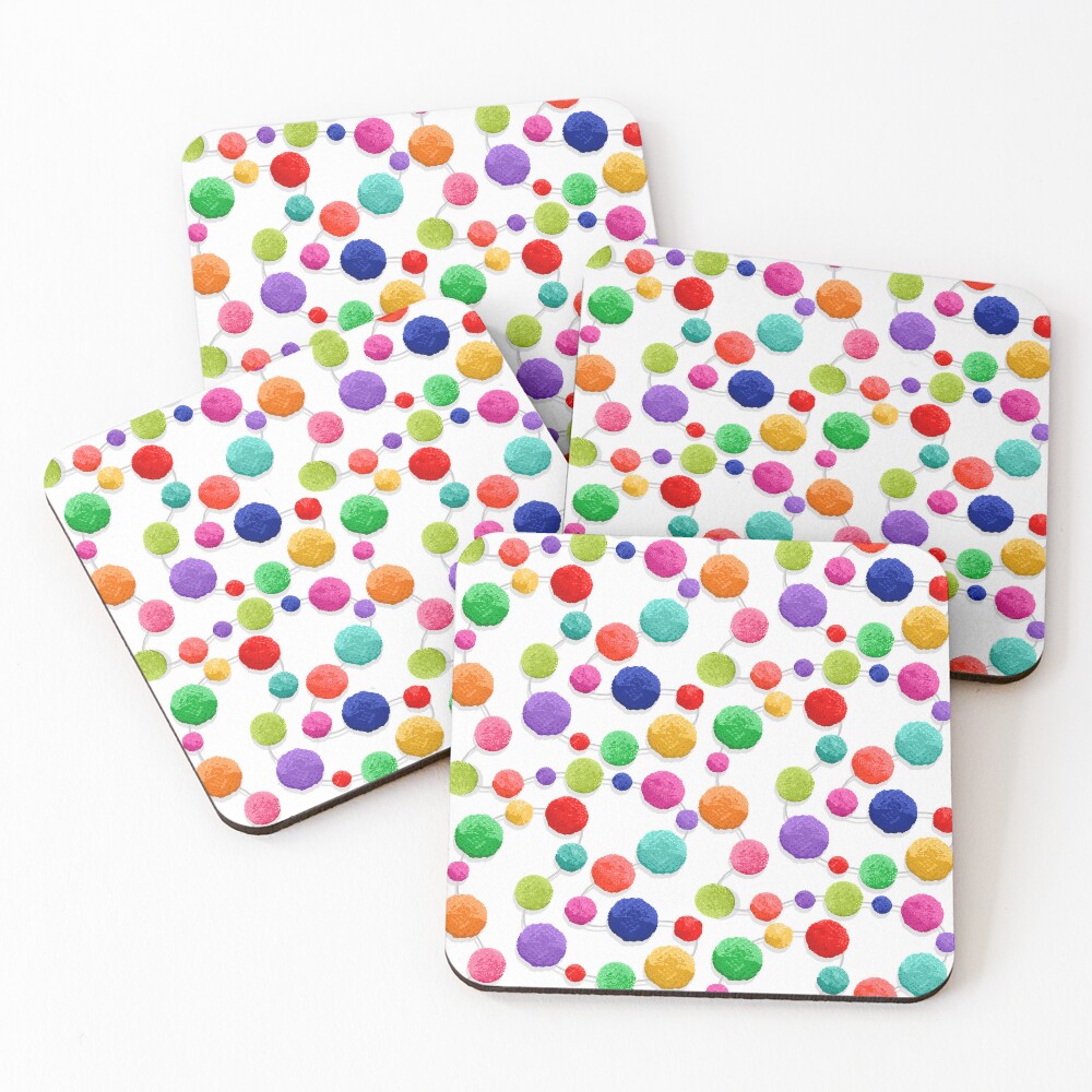 Item preview, Coasters (Set of 4) designed and sold by Cheekyleopard.
