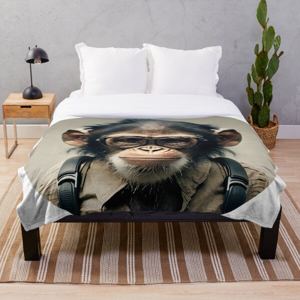 Item preview, Backpacker Monkey designed and sold by AgitProPrints.