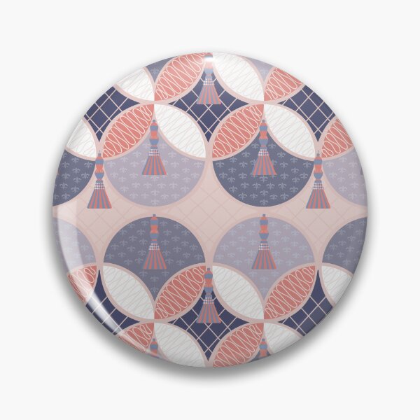 Item preview, Passementerie Deconstructed - Pink designed and sold by Carina Parry Studios.