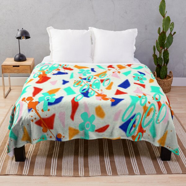 Item preview, Abstract Summer Vibes Abstract Design Psychedelic Graphic Design 3, Abstraction, bold colorful abstract playful design inspired by nature designed and sold by Adri Barnard.