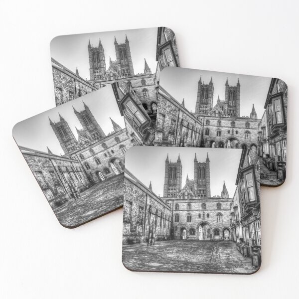 Item preview, Lincoln Cathedral And Bailgate, Black And White designed and sold by Paul Thompson Photography.