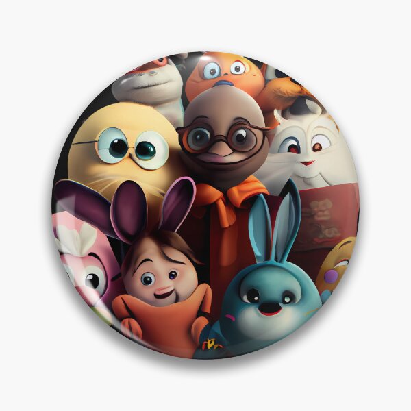 Item preview, Cute Cartoon Friends: Easter Gathering designed and sold by MTJ-Mushrooms.