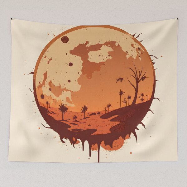 Item preview, Scorched Earth - Melting designed and sold by AgitProPrints.