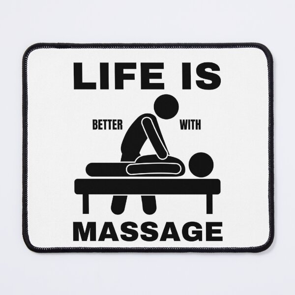 Item preview, Life Is Better With Massage  designed and sold by ShopTwentyFour.