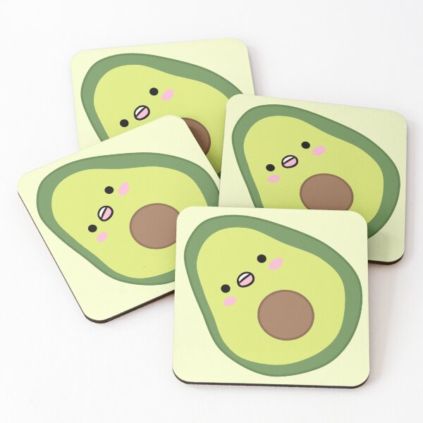 Item preview, Kawaii avocado  designed and sold by Yarafantasyart.