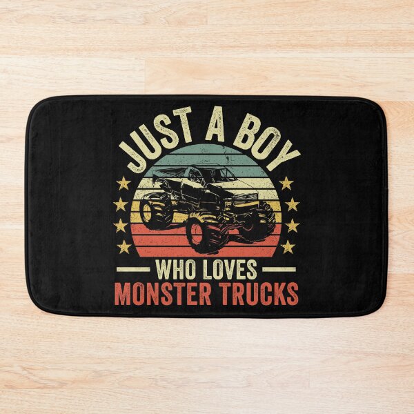 Item preview, Just A Boy Who Loves Monster Trucks designed and sold by cimibaka25.