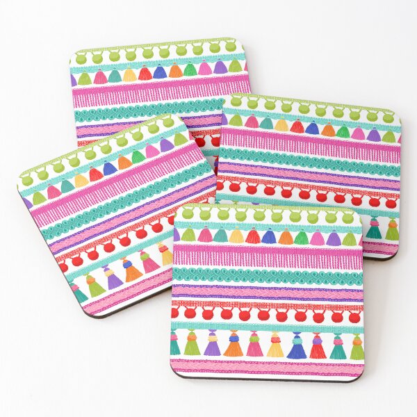 Item preview, Multi colour trims designed and sold by Cheekyleopard.
