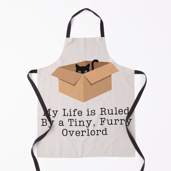 Item preview, black cat in the box My Life Is Ruled By a Tiny Furry Overlord designed and sold by Cheeeeky.