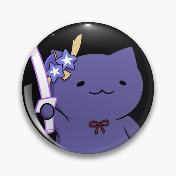 Item preview, Kawaii Neko Raiden Shogun Genshin Impact Cute Cat designed and sold by Jisas20.