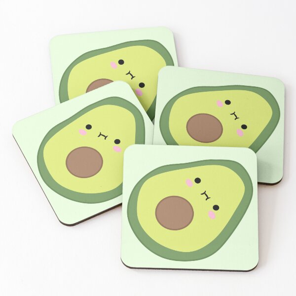 Item preview, Kawaii avocado  designed and sold by Yarafantasyart.