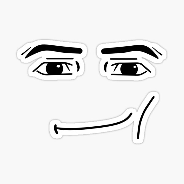 Man Face Roblox Sticker - Man face Roblox - Discover & Share GIFs