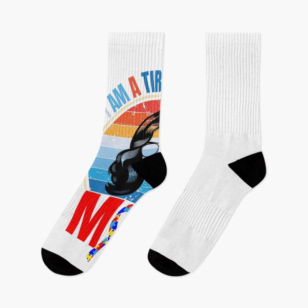 Item preview, I am a super tired autism mom Mom vintage Mama Autistic Autism Awareness Month designed and sold by Modern Outlet  ⭐⭐⭐⭐⭐.