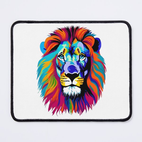 Item preview, Technicolor Lion designed and sold by popkulturniy.
