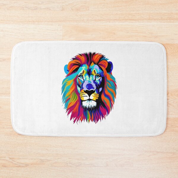 Item preview, Technicolor Lion designed and sold by popkulturniy.