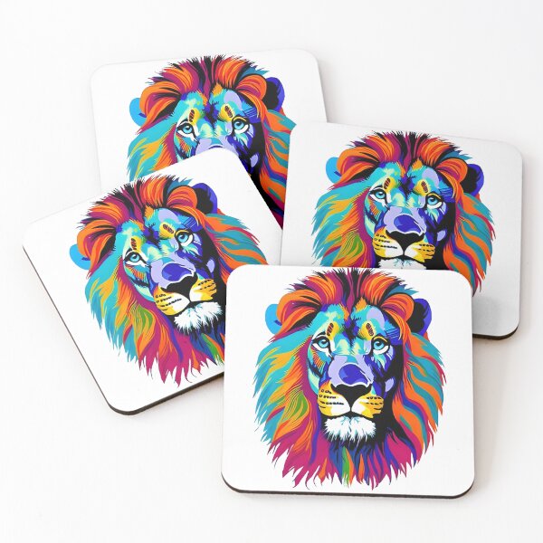 Item preview, Technicolor Lion designed and sold by popkulturniy.