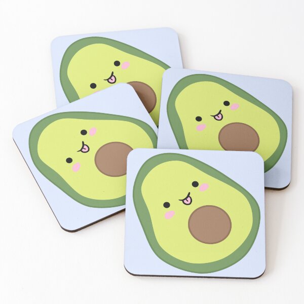 Item preview, Kawaii avocado  designed and sold by Yarafantasyart.