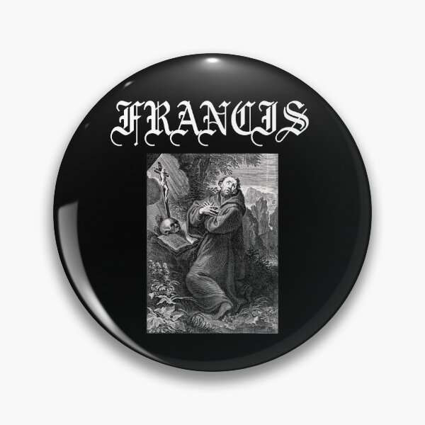 Item preview, Saint Francis of Assisi Gothic Hardcore Punk designed and sold by thecamphillips.