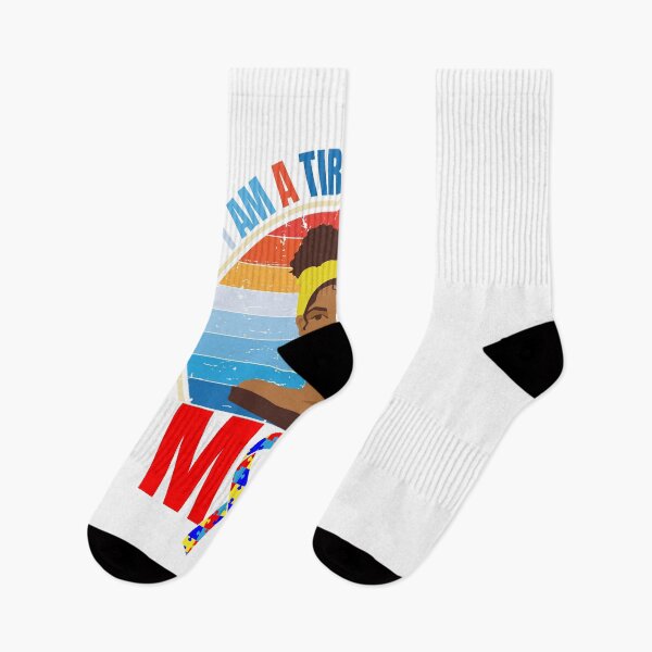 Item preview, I am a super tired autism mom Mom vintage Mama Autistic Autism Awareness Month designed and sold by Modern Outlet  ⭐⭐⭐⭐⭐.