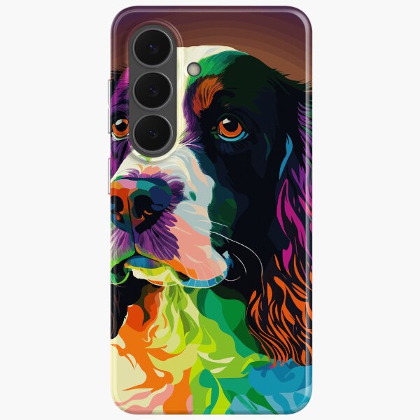 Springer Spaniel (Vector effect) Samsung Galaxy Soft Case