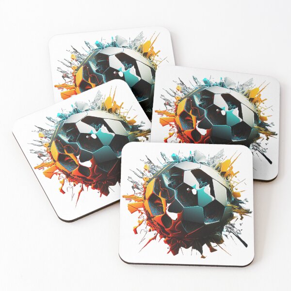 Item preview, Exploding Soccer Ball Digital Artwork  designed and sold by T3goods.