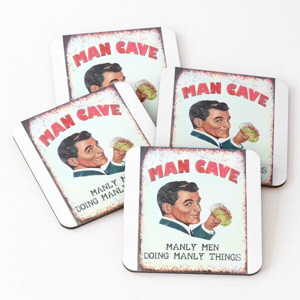 Item preview, Man Cave Matters, Vintage style sign of Handsome Man designed and sold by JonDelorme.