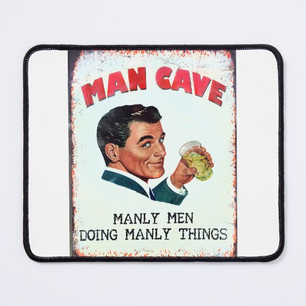 Item preview, Man Cave Matters, Vintage style sign of Handsome Man designed and sold by JonDelorme.