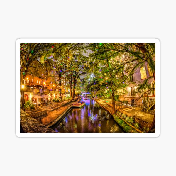 Water, The Christmas Trees Sticker