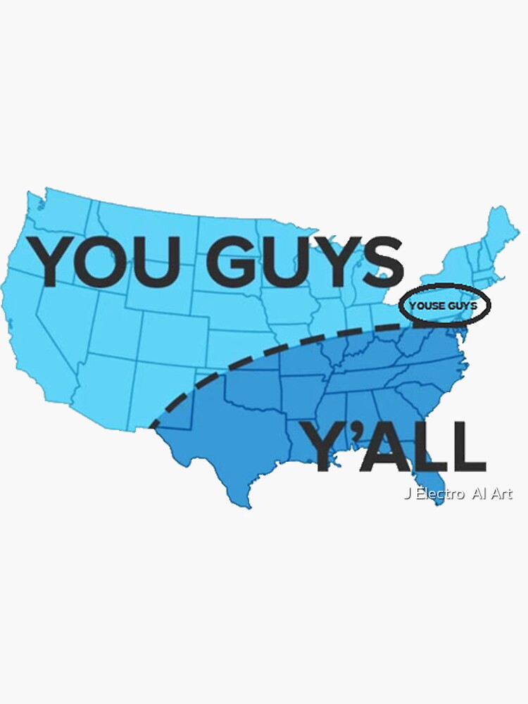 quot US United States Funny Map Yall - Bg,f8f8f8 Flat,750x,075,f Pad,750x1000,f8f8f8.u2