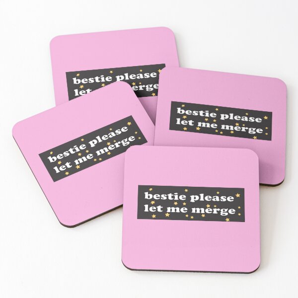 Item preview,  Bestie Please Let Me Merge Funny Meme Bumper designed and sold by artzaka.