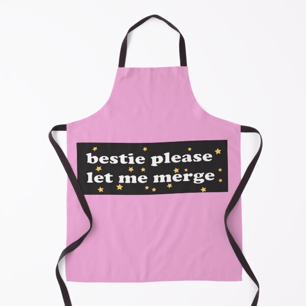 Item preview, Bestie Please Let Me Merge Funny Meme Bumper designed and sold by artzaka.
