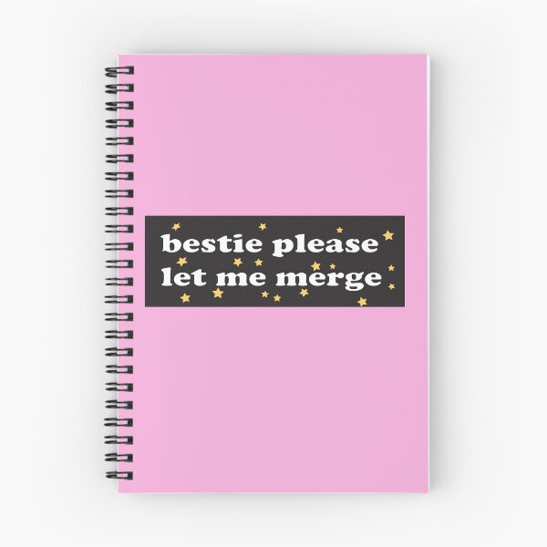 Item preview,  Bestie Please Let Me Merge Funny Meme Bumper designed and sold by artzaka.