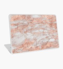 Martino rose gold marble Laptop Skin