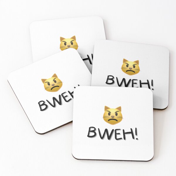 Item preview, Andrey Rublev Cat Emoji Bweh Tennis Meme (Light) designed and sold by Mr-Pistachio.