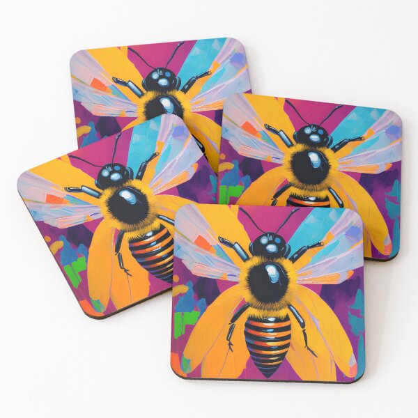 Item preview, Bee designed and sold by AwesomeWallArt.