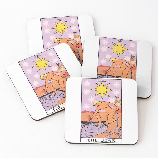 Item preview, La carta del tarot estrella designed and sold by RubyGoesBananas.
