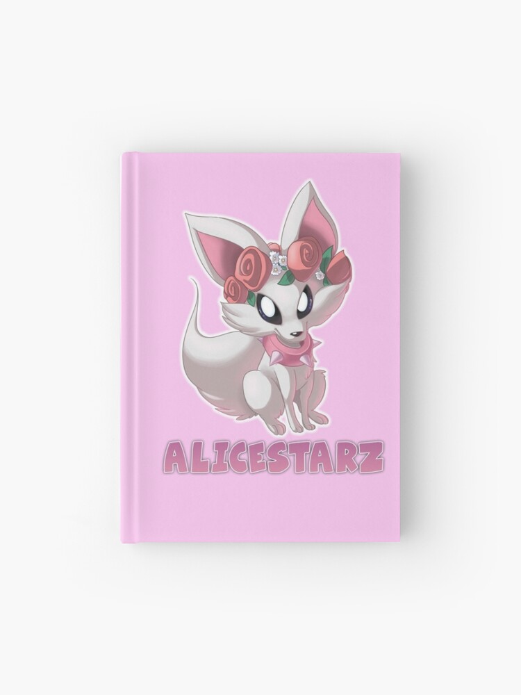 Alice Starz Fox Hardcover Journal By Alicelps Redbubble - alice starz roblox t shirt design spiral notebook