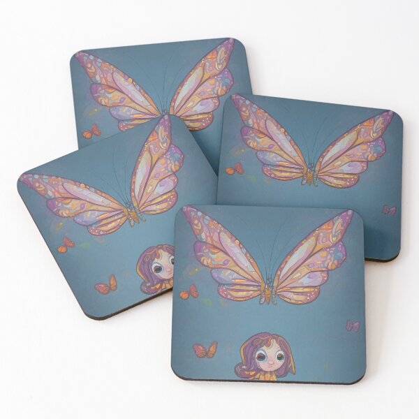 Item preview, Butterfly Girl designed and sold by AwesomeWallArt.