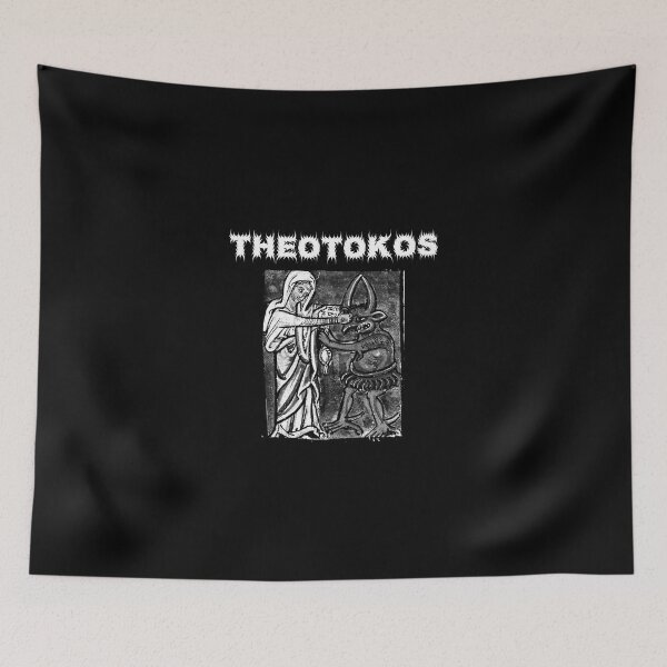 Item preview, Virgin Mary Punching The Devil Metal Hardcore Punk Gothic designed and sold by thecamphillips.