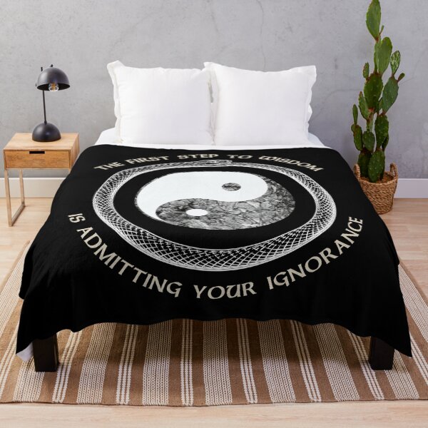 Item preview, The First Step to Wisdom, Wheel, Time, Ouroboros, Yin Yang designed and sold by Design-Moore.