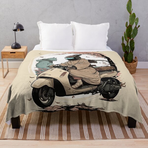 Item preview, Samurai on a Scooter: A Badass Ride designed and sold by JOLI Design.