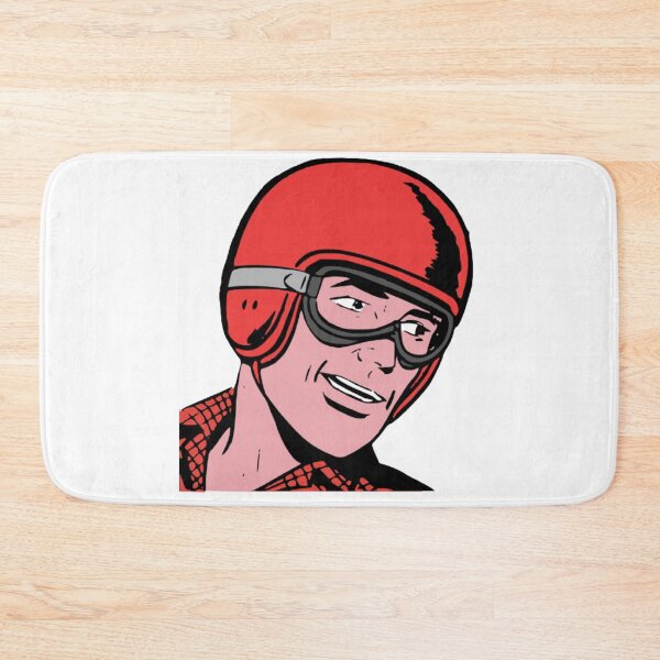 Item preview, "Racing Back in Time: Retro Helmet and Goggles for the Ultimate Driving Experience" designed and sold by cocoshopdesign.
