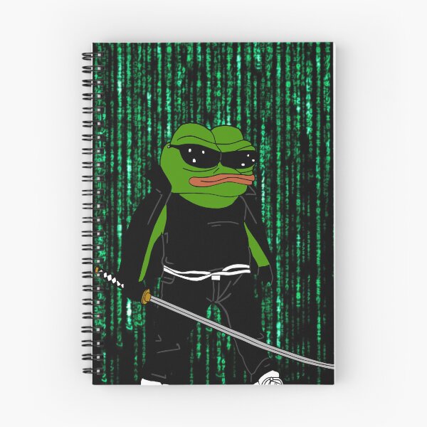 Item preview, Rare 90s Pepe With Katana designed and sold by Slav-Art.