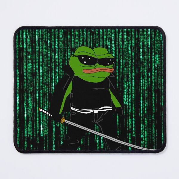 Item preview, Rare 90s Pepe With Katana designed and sold by Slav-Art.