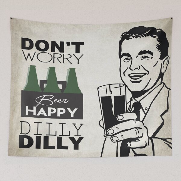 Item preview, DON'T WORRY BEER HAPPY designed and sold by BobbyG305.